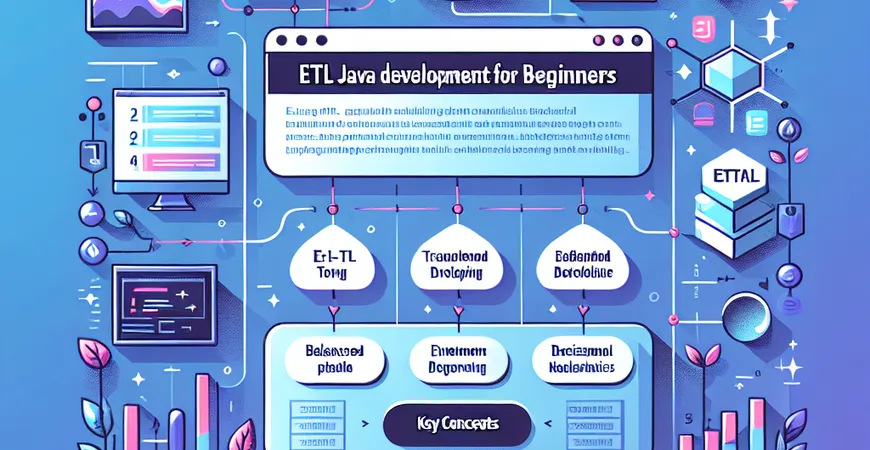 ETL Java开发如何入门？初学者需要掌握的核心概念